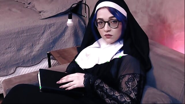 Nun Madalena Taking a Nice Cumshot Inside amateur anal bdsm