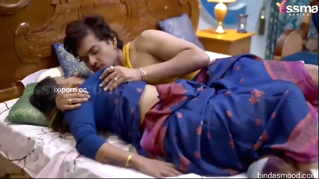 Indian Bhabhi Sex big tits brunette cunnilingus